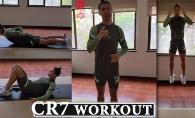 CR7: Tập thể dục cùng Cristiano Ronaldo